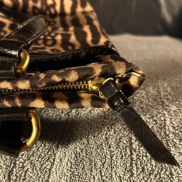 Coach Ocelot Print Nylon Bag - Picture 10 of 13